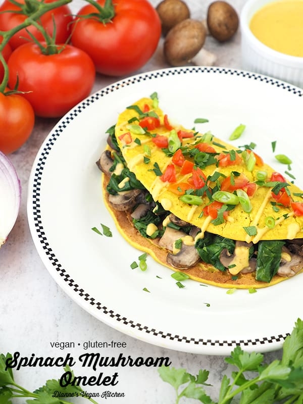 Vegetable Omelette.