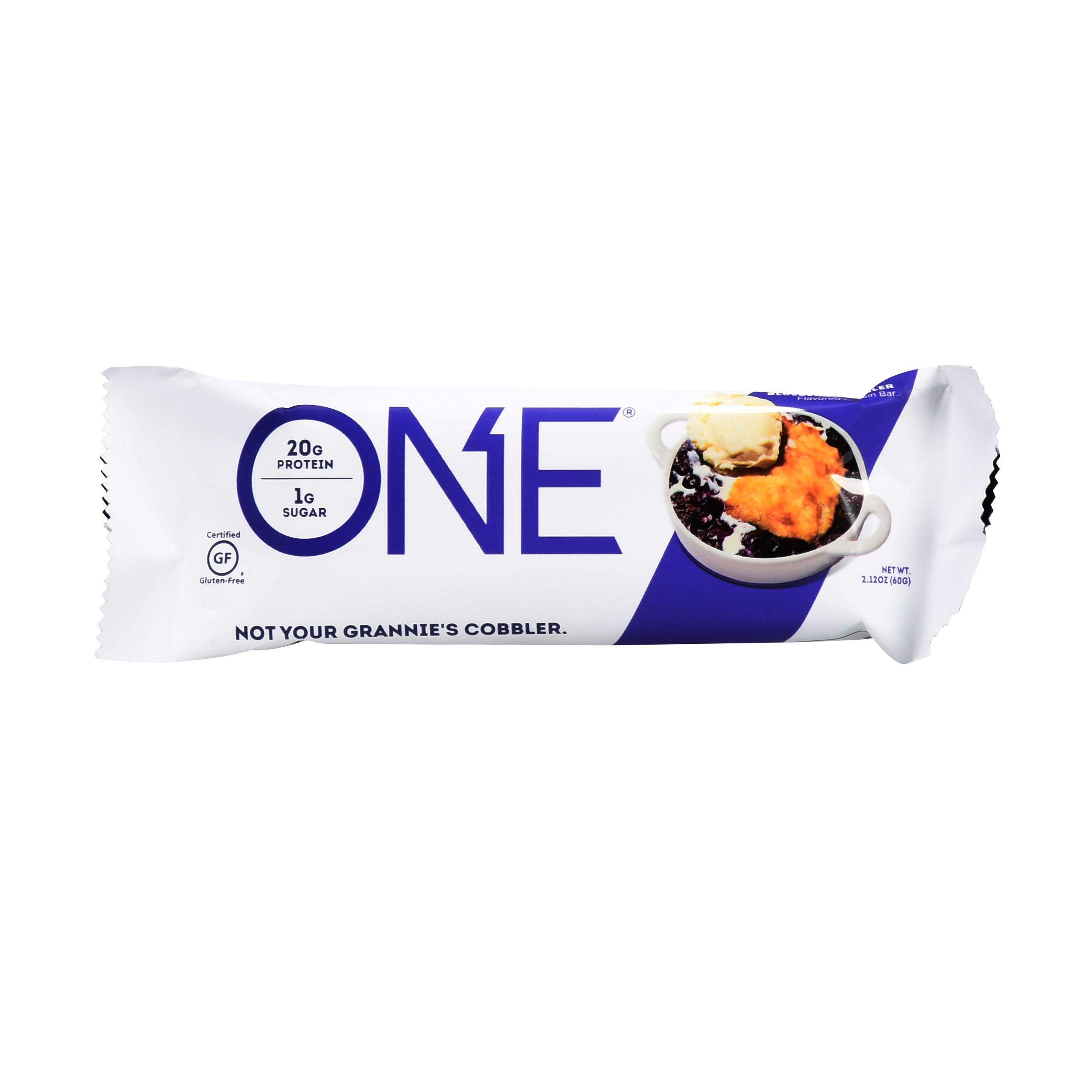ONE Brands ONE Blueberry Cobbler Protein Bar, 2.12 Oz.