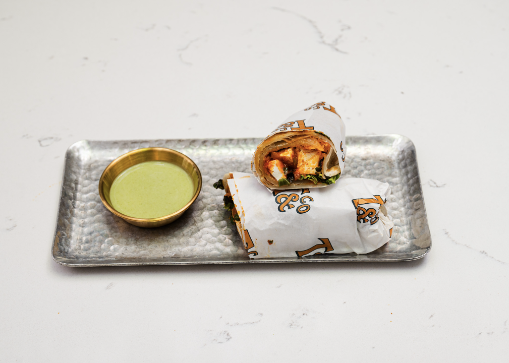 Paneer Tikka Roll.