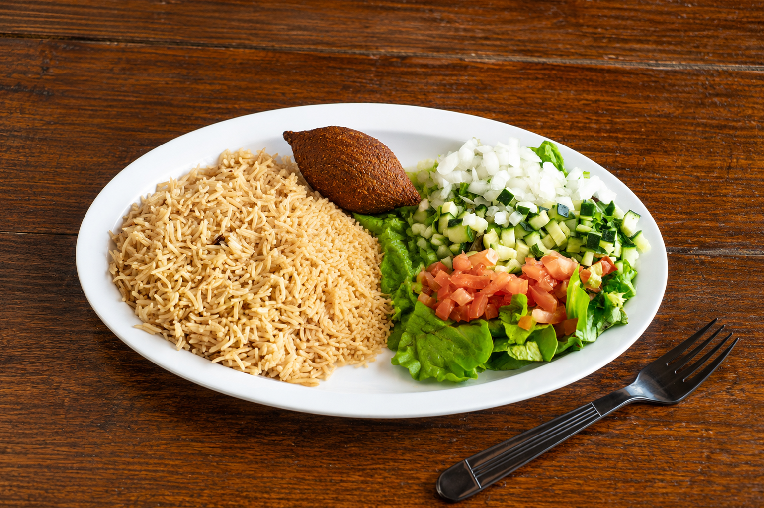 Kibbeh Meatballs Bowl.