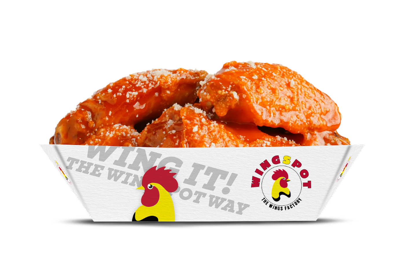 8 Pc Traditional Wings.