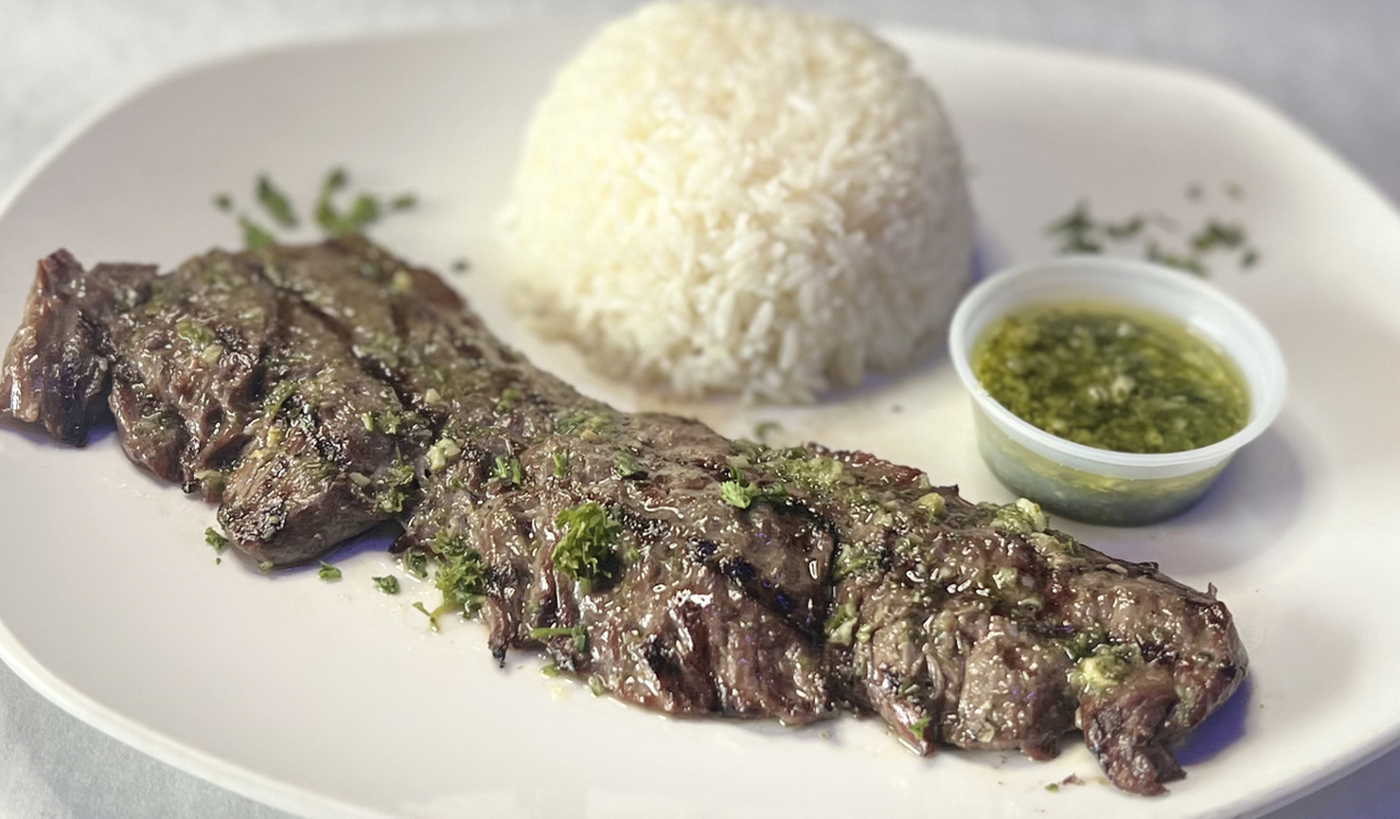 Churrasco Little Havana Steak Lunch.