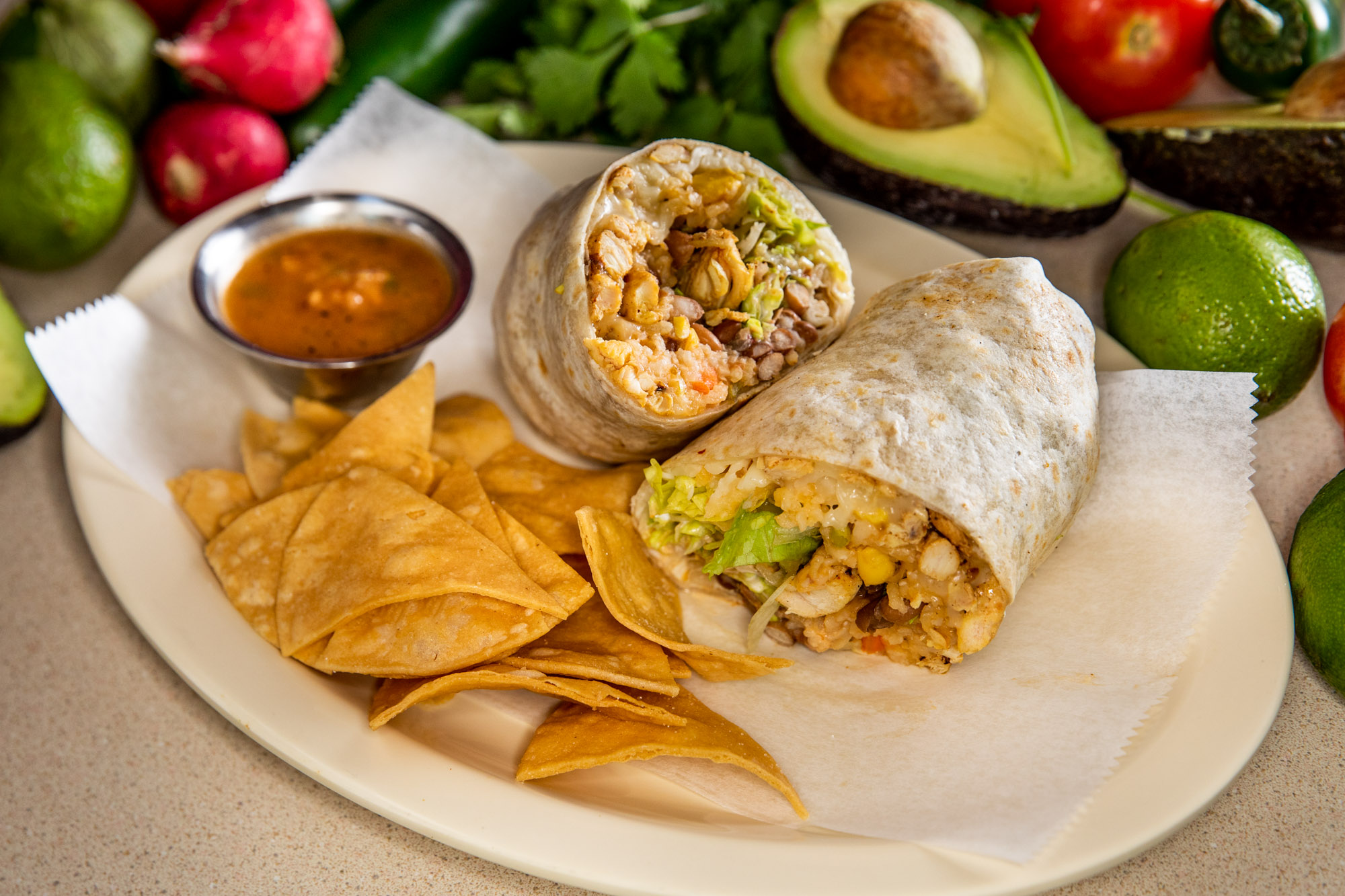 Steak Burritos.