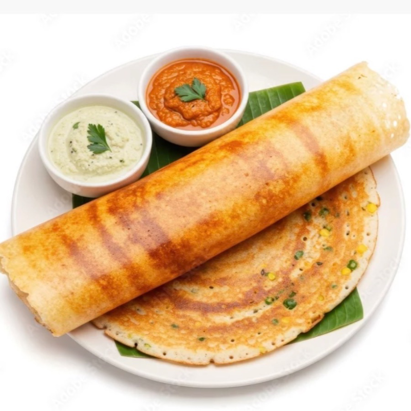 Spicy Podi Masala Dosa.