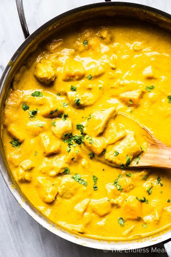 Coconut Chicken Curry.