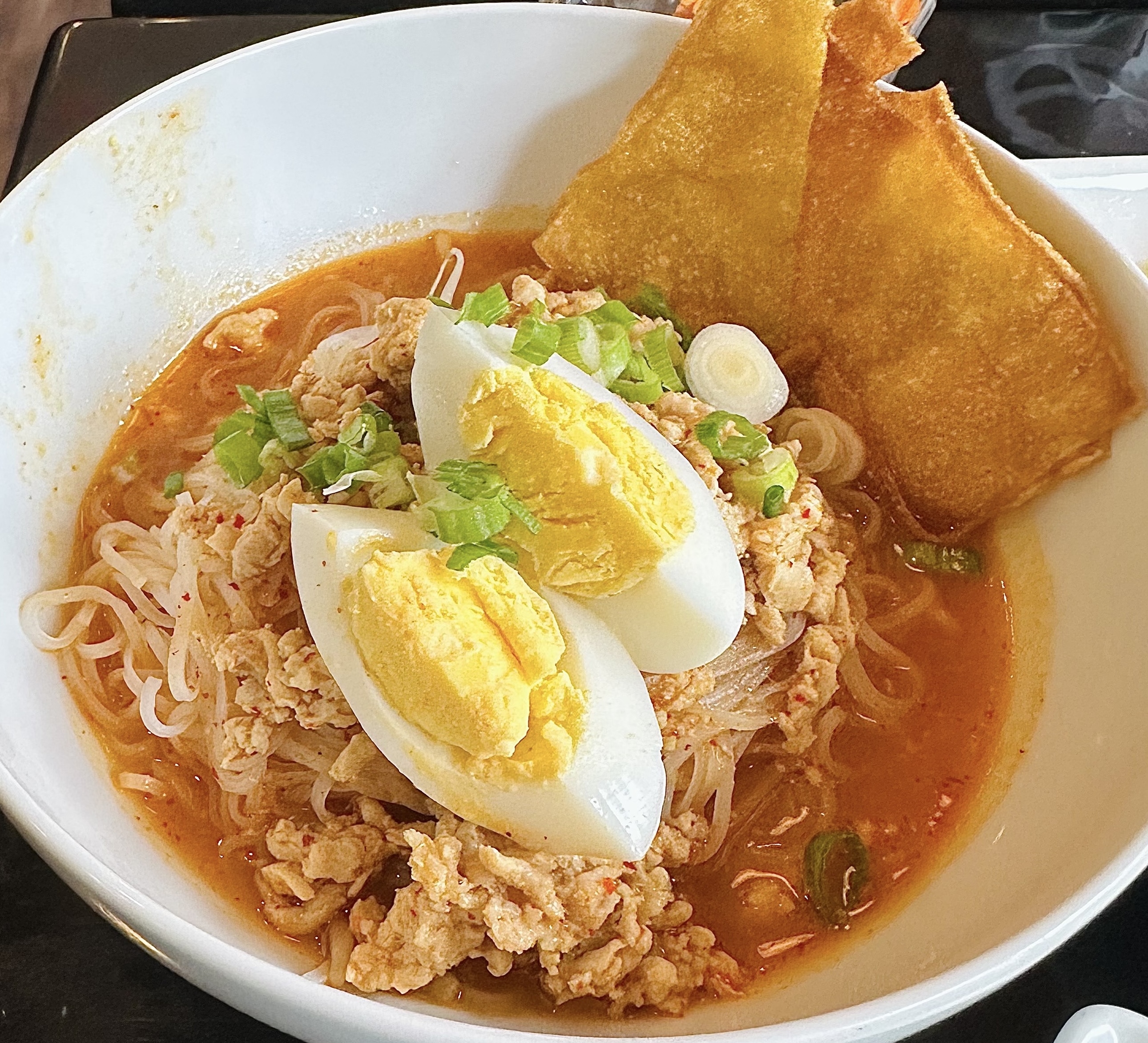 Tom Yum Noodle Soup.