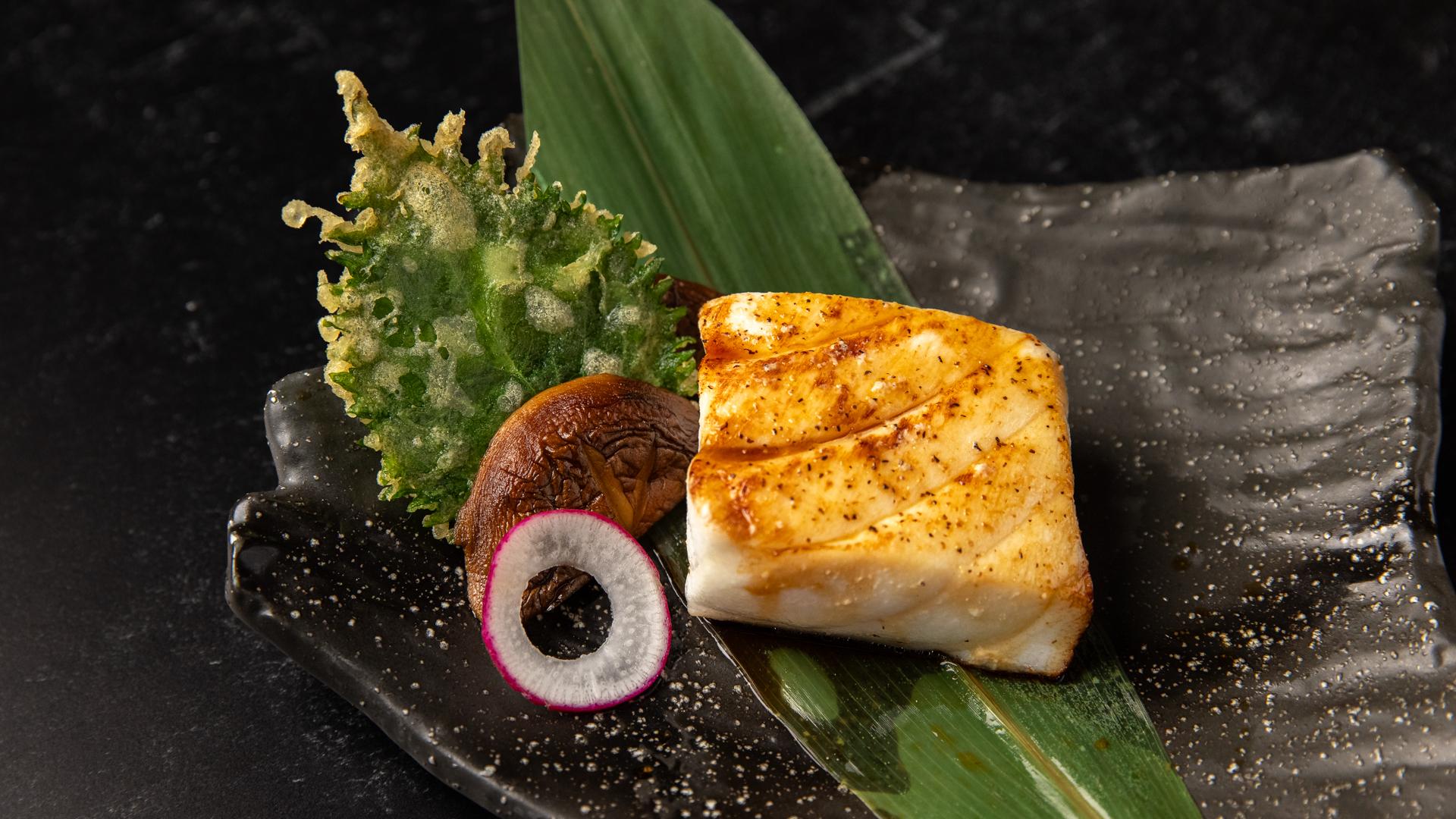 Grilled Seabass.