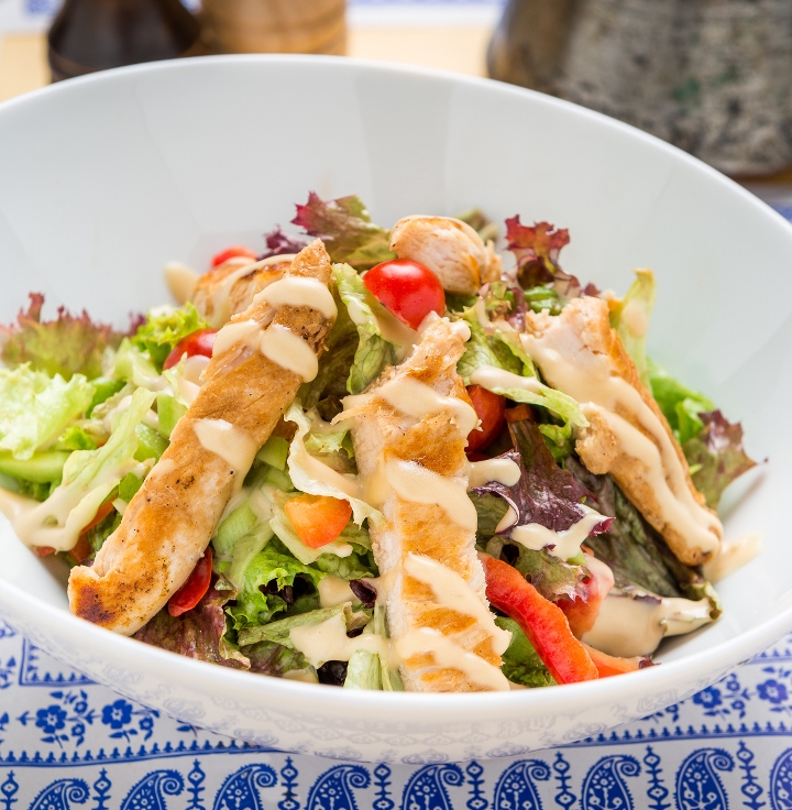 Grilled Chicken Salad.