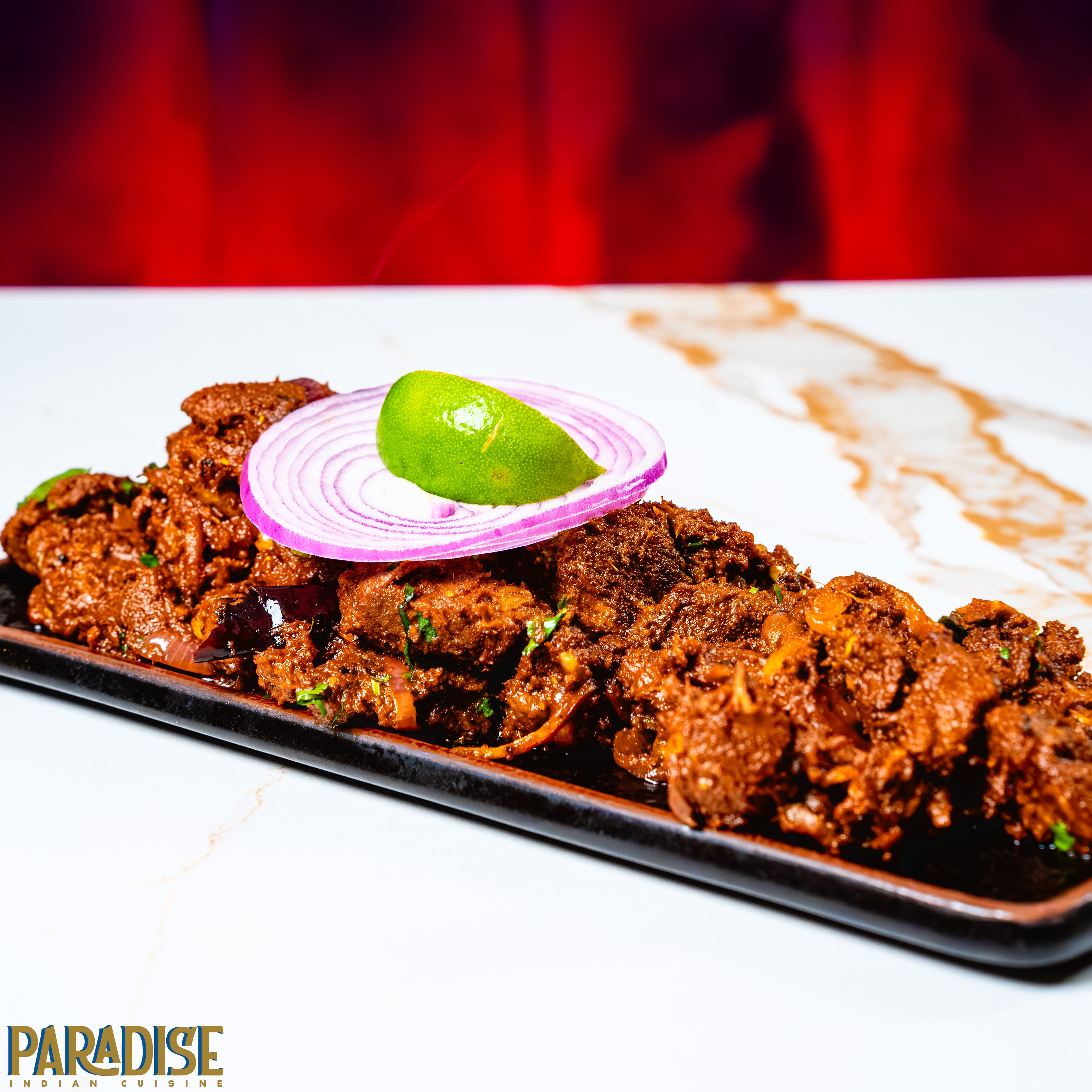 Goat Pepper Fry.