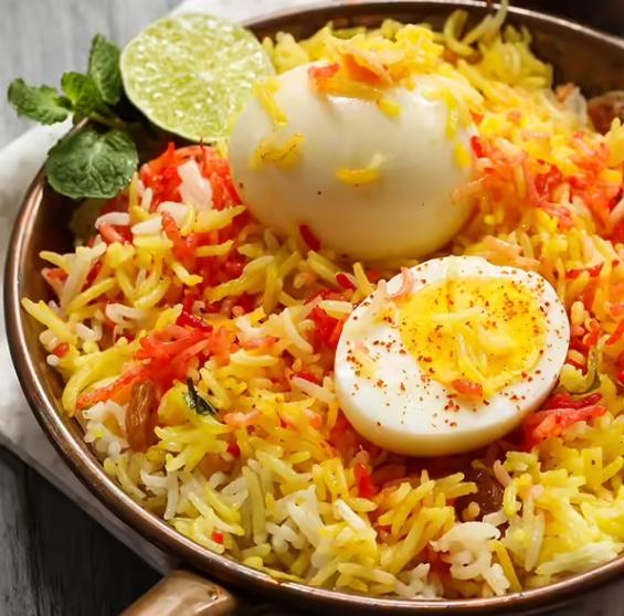 Egg Biryani Family Pack.