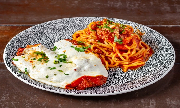 Chicken Parmigiana.