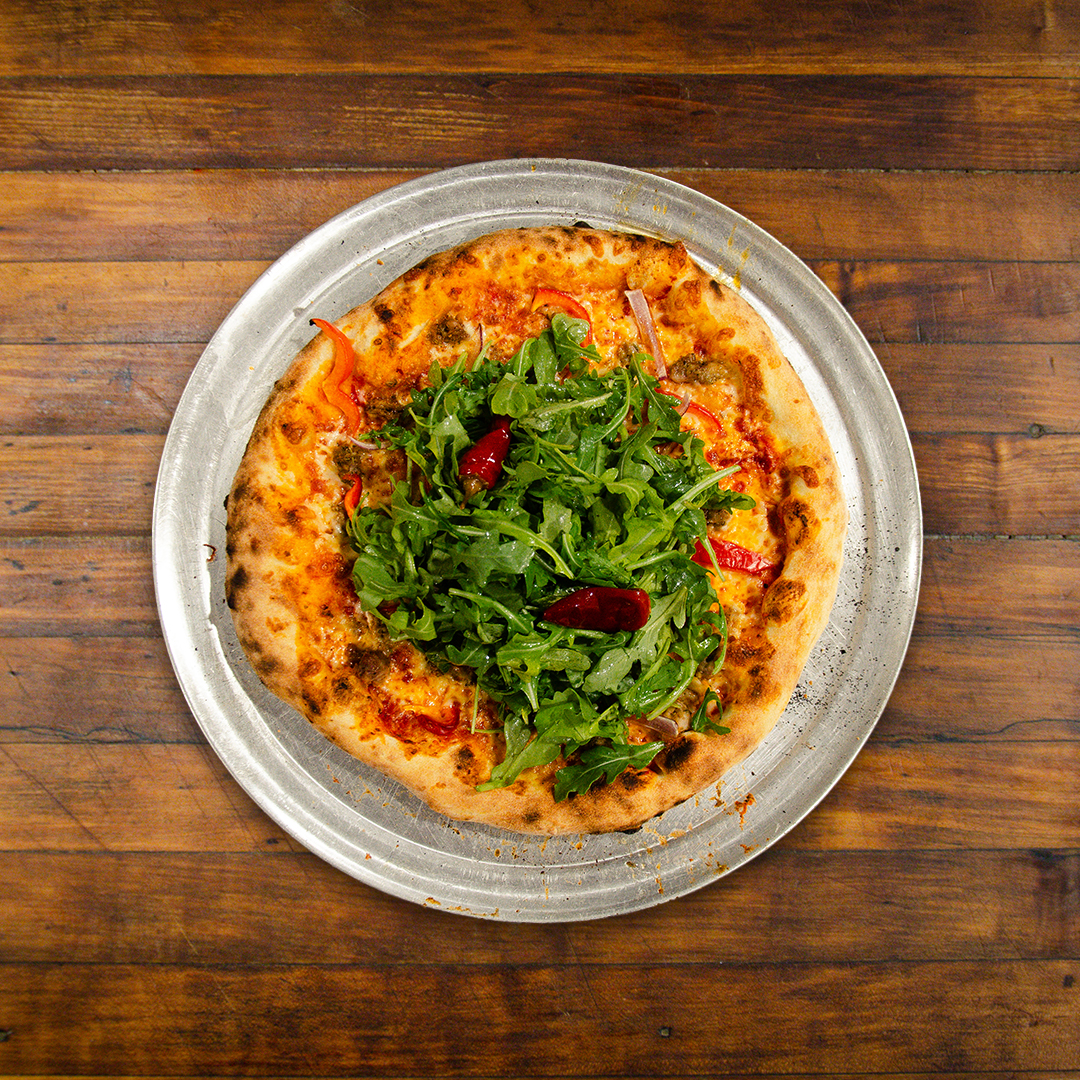 Calabrian Chili & Sausage.