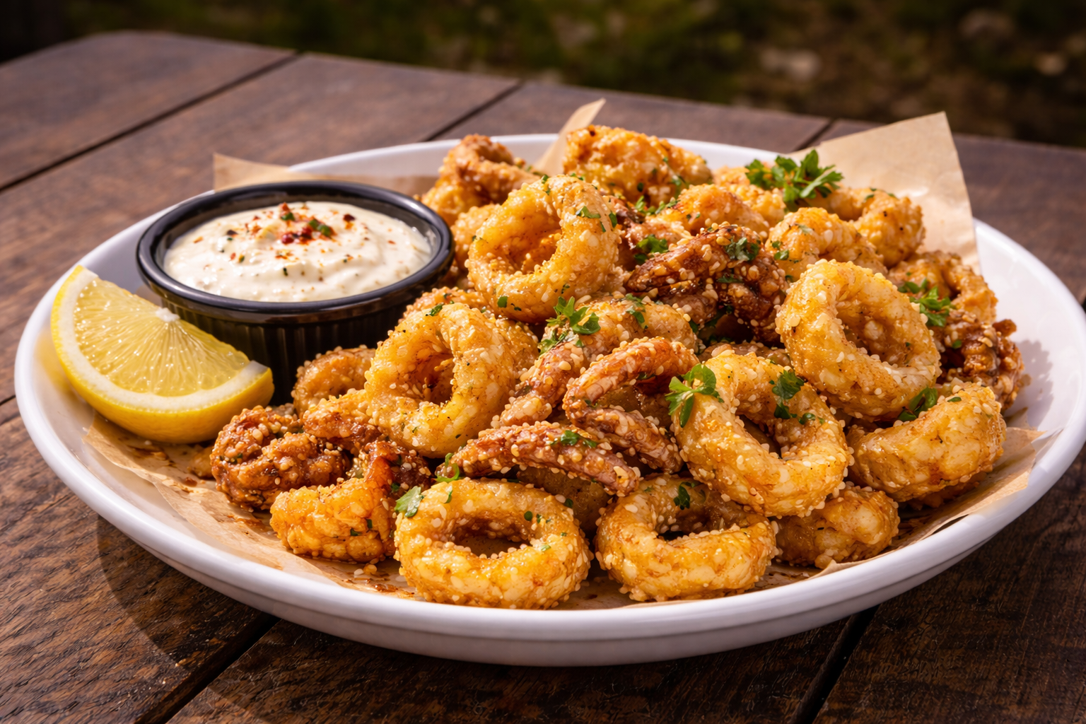 Crispy Calamari.