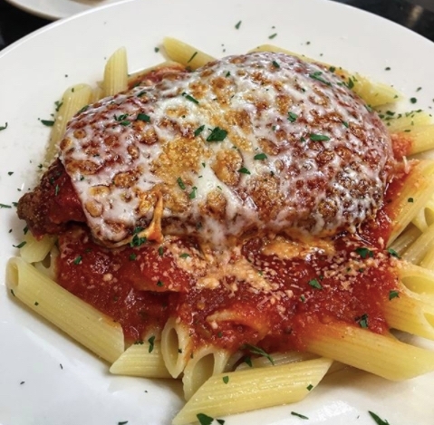 Chicken Parmigiana.