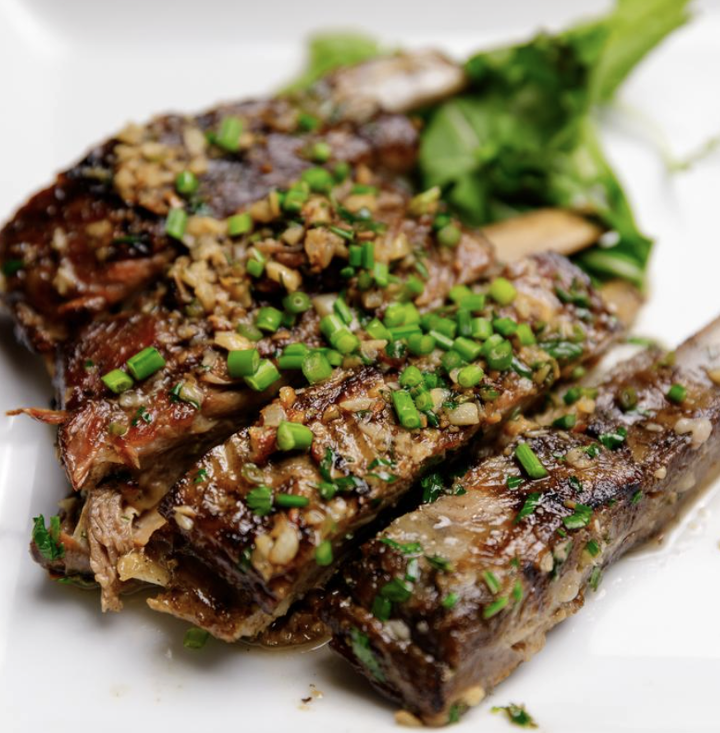Roasted Lamb Ribs.