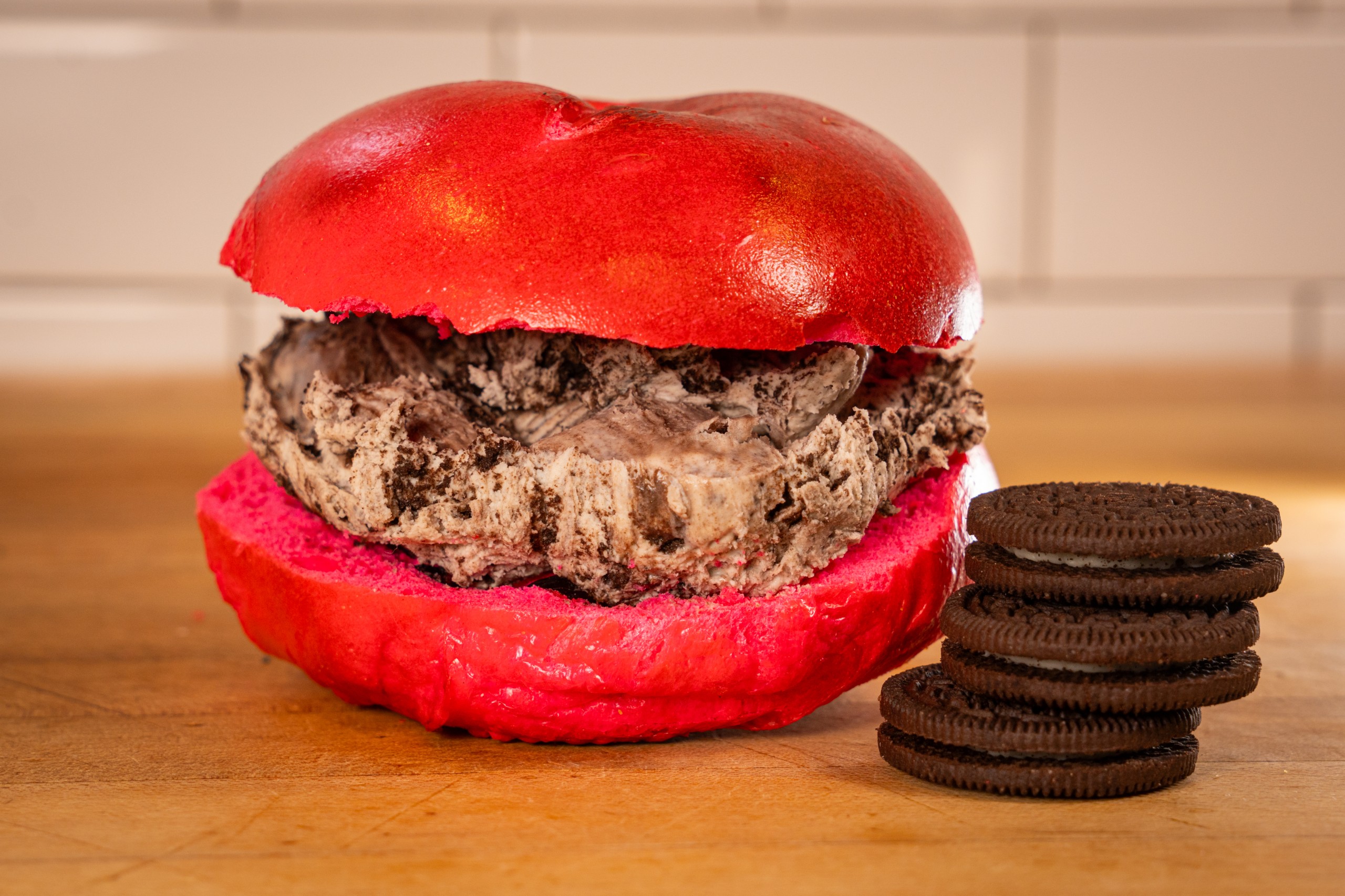 Bagel with Flavored Cream Cheese.