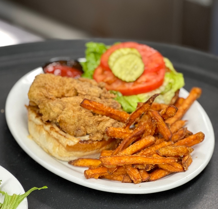 Crispy Chicken Sandwich.