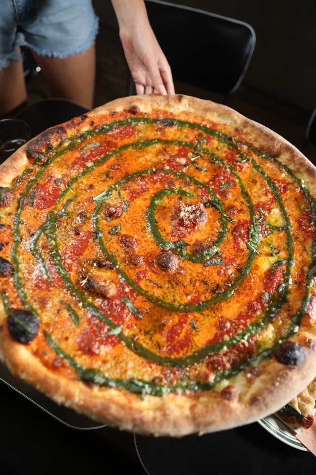 Vodka Pesto Pie.