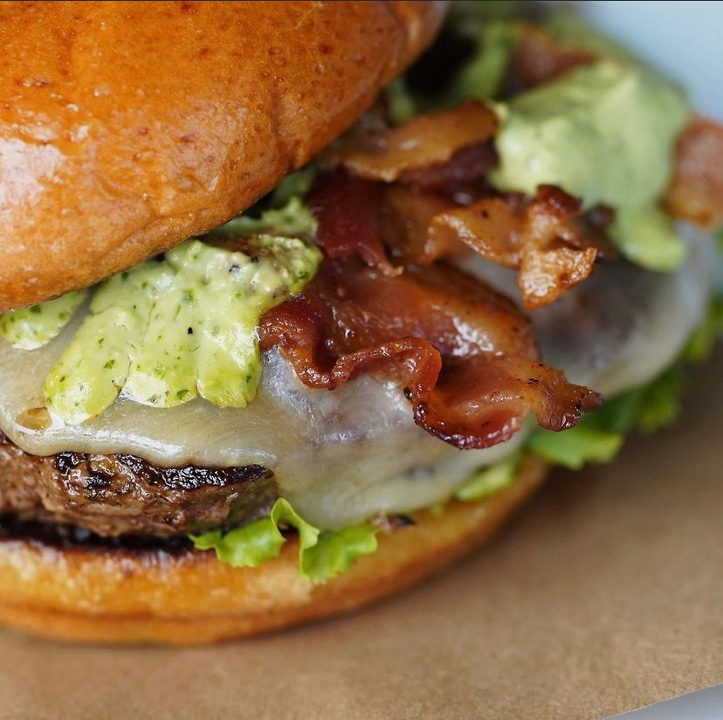 Avocado Ranch Burger.