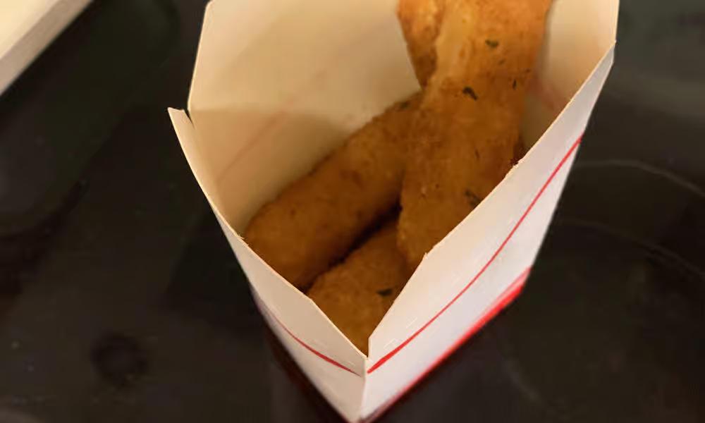 Mozzarella Sticks.