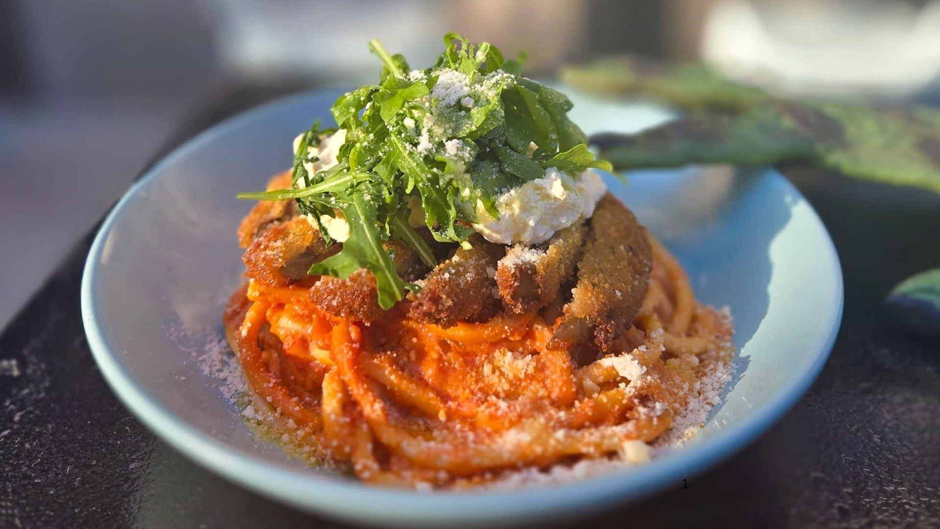 Fried Eggplant Spaghetti.