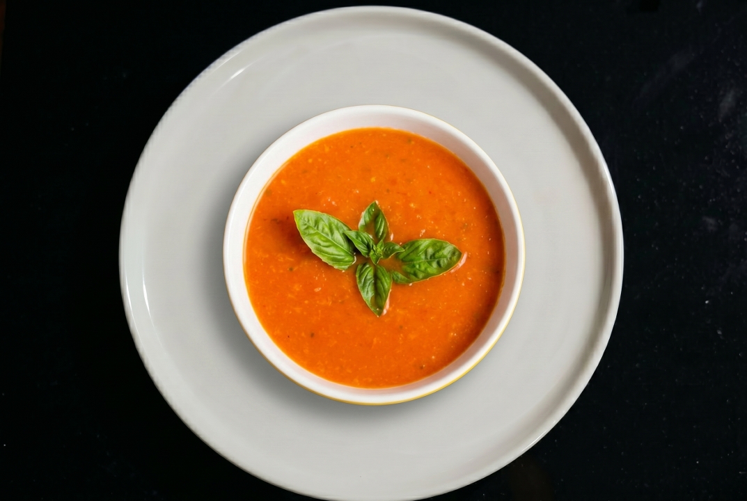Roasted Basil Tomato Soup.