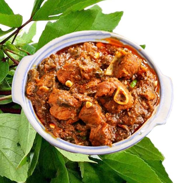 Gongura Goat Curry.