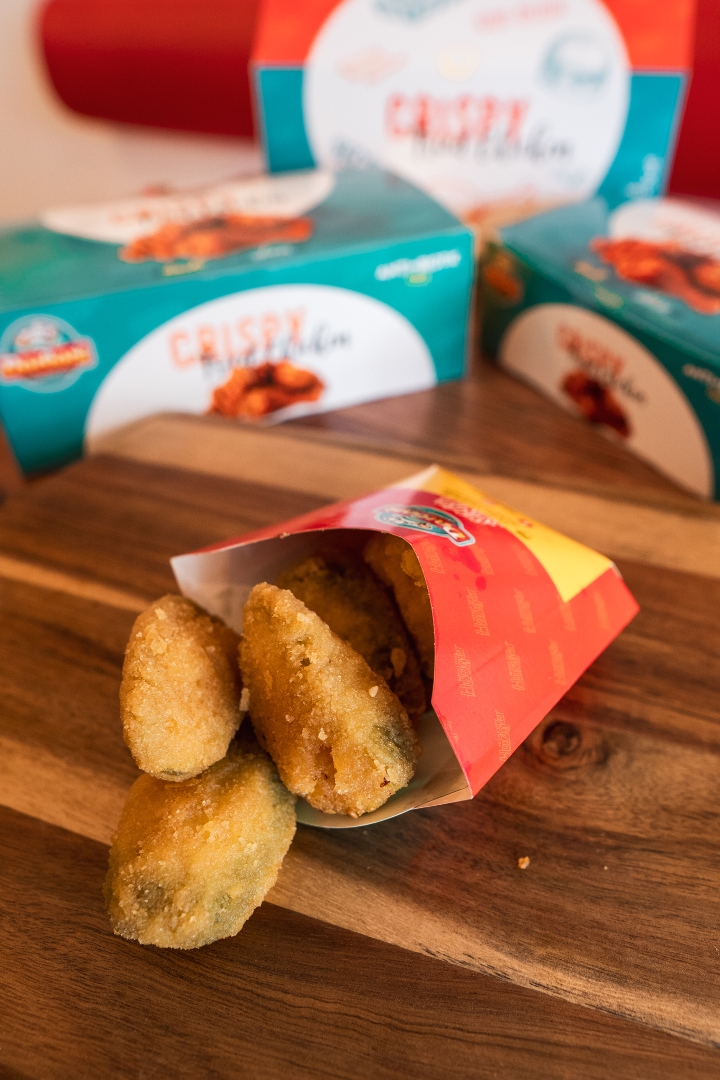Jalapeño Cheddar Cheese Poppers.