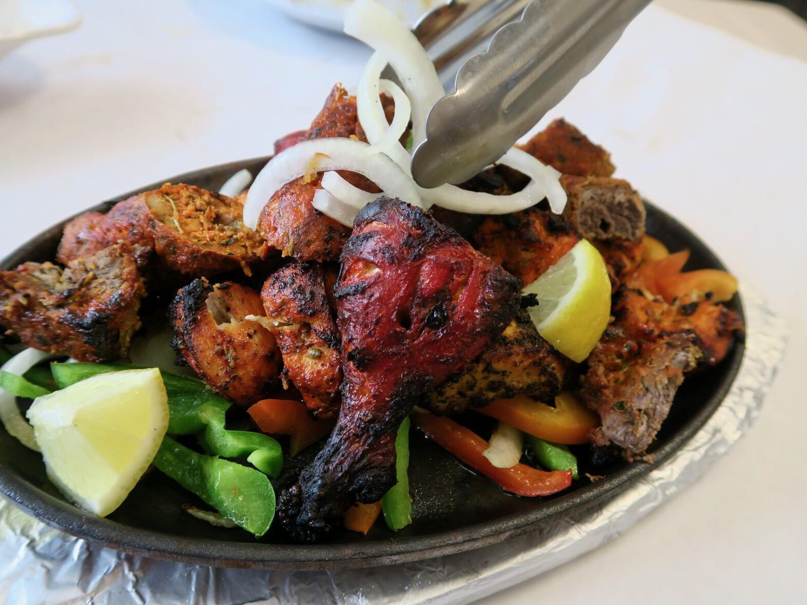 Tandoori Mixed Grill.