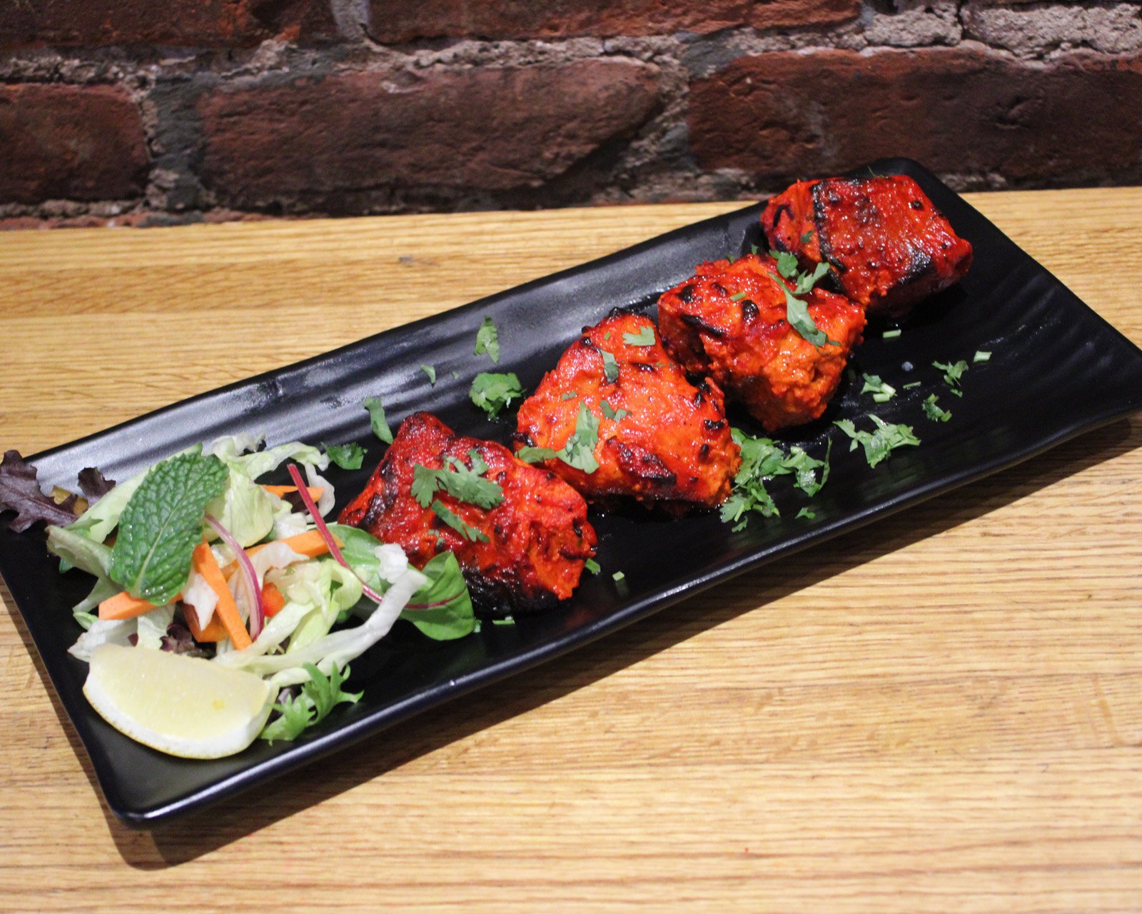 Salmon Tikka.