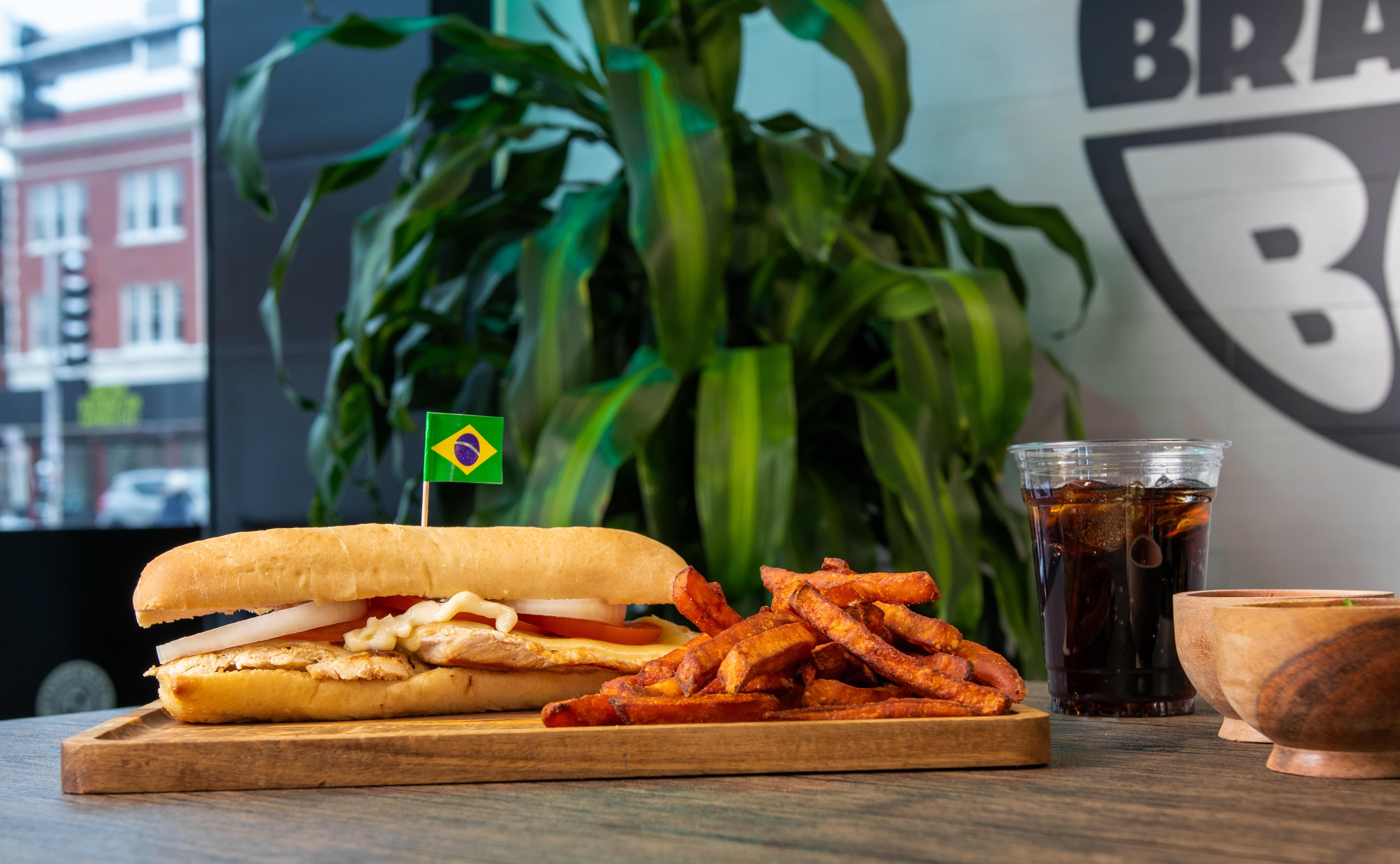 Grilled Chicken Sandwich.