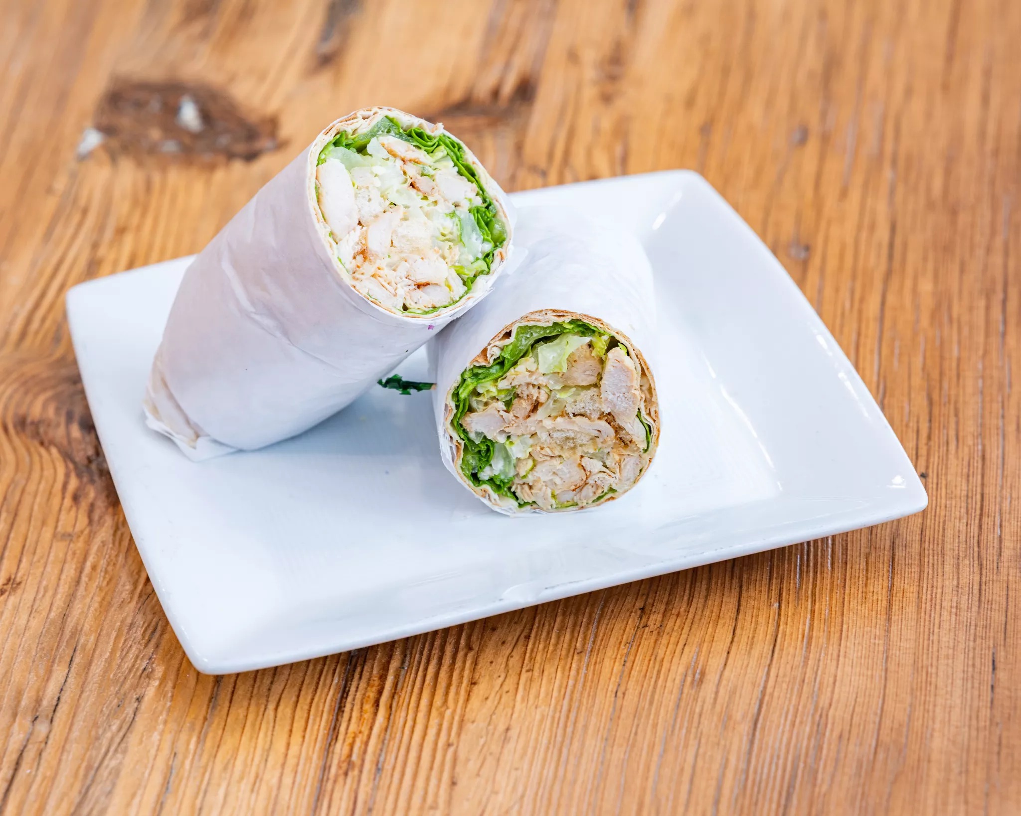 Chicken Caesar Wrap.