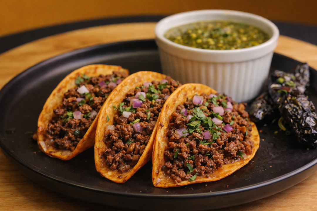 Ground Beef Tacos X1.