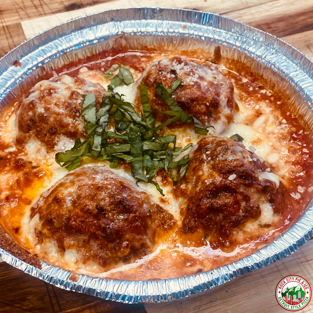 Baked Meatballs.