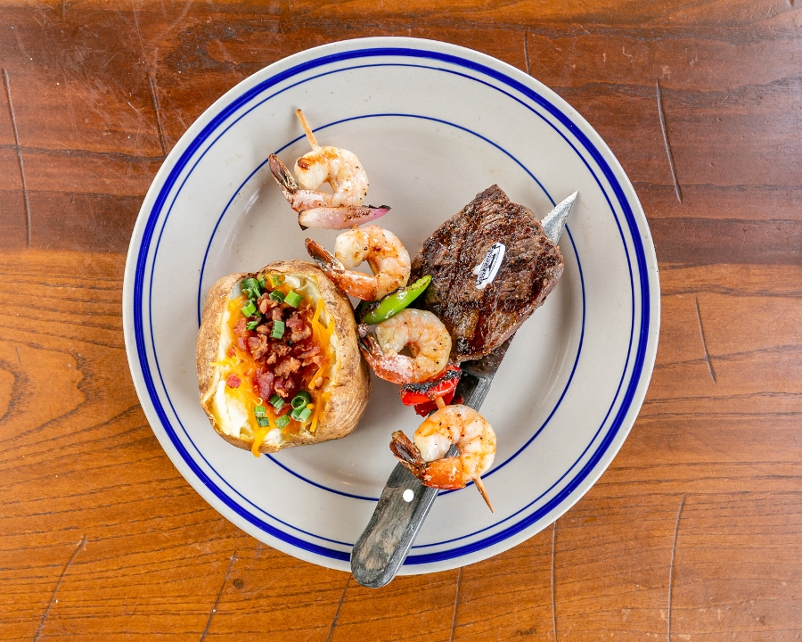 Lunch Surf and Turf.
