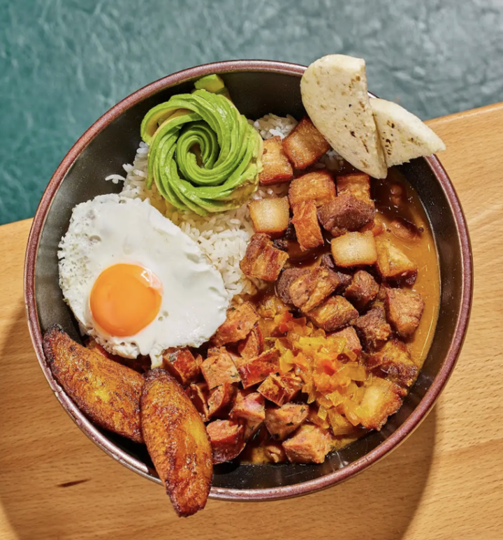 Cazuela de Frijoles Lunch Special.