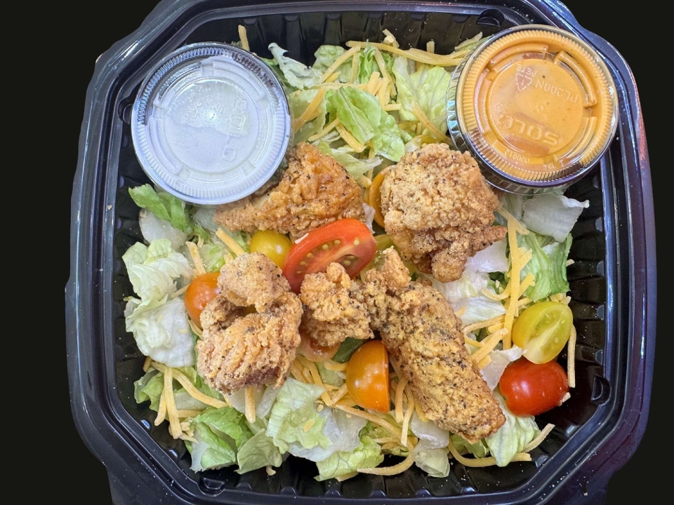 #6: Chicken Bite Salad.