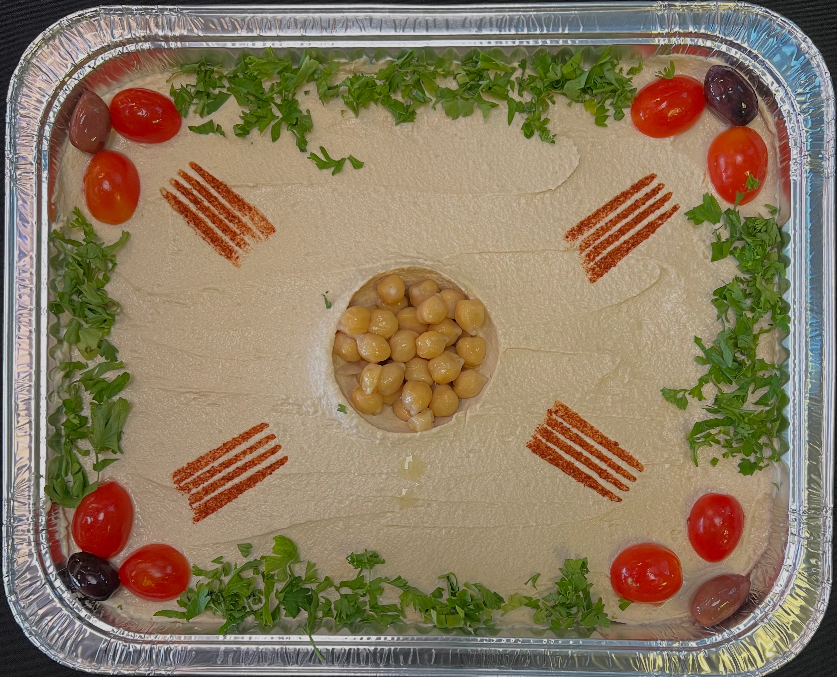 Hummus Tray.