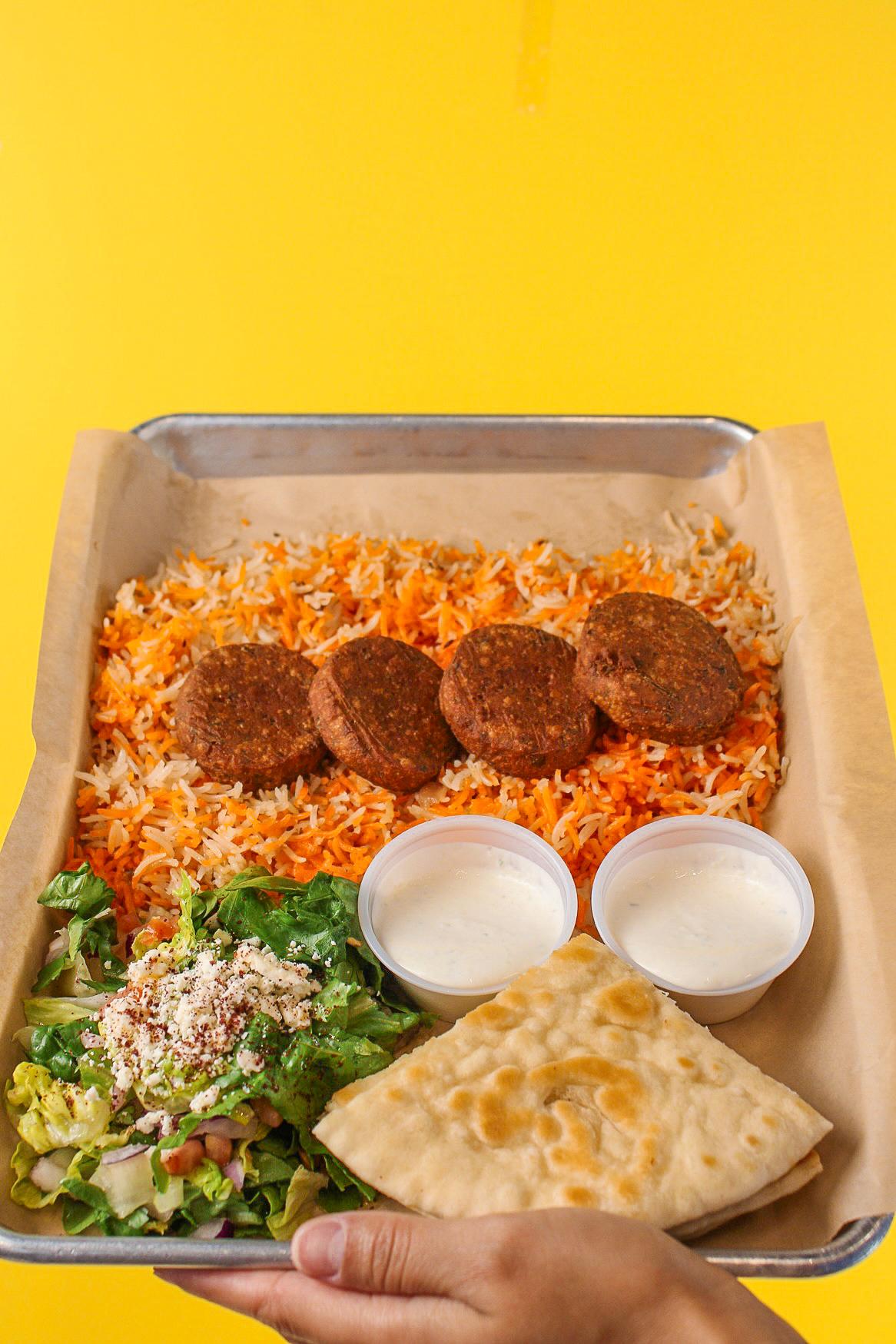 Falafel Platter.