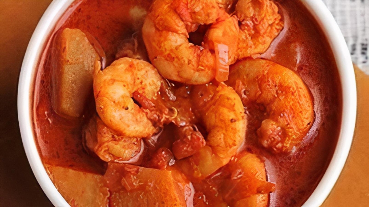 Shrimp Vindaloo.