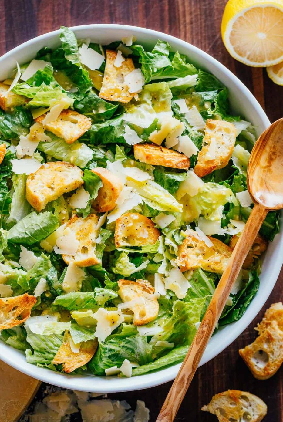 Classic Caesar Salad.