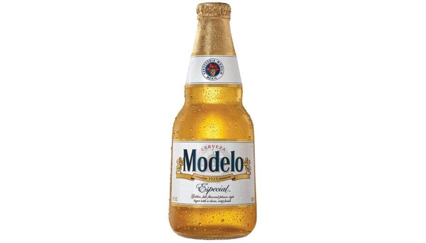 Modelo Escpecial beer (Mexican).