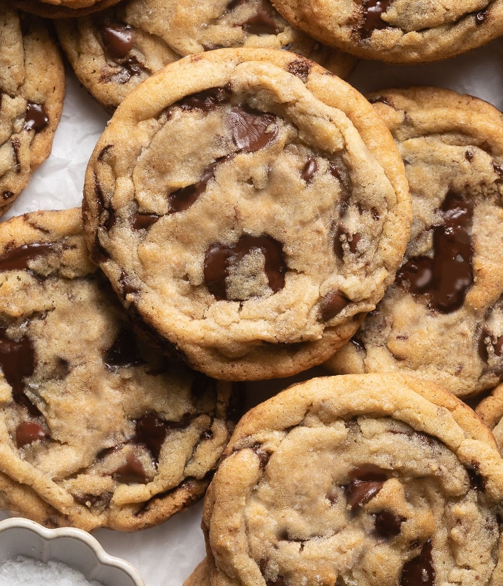 Dark Chocolate & Sea Salt Cookies.