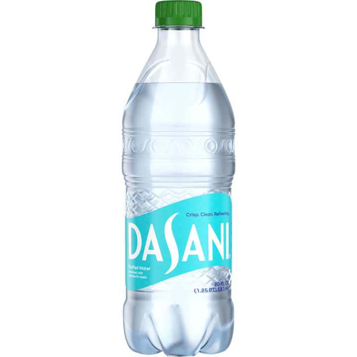 Dasani Water.