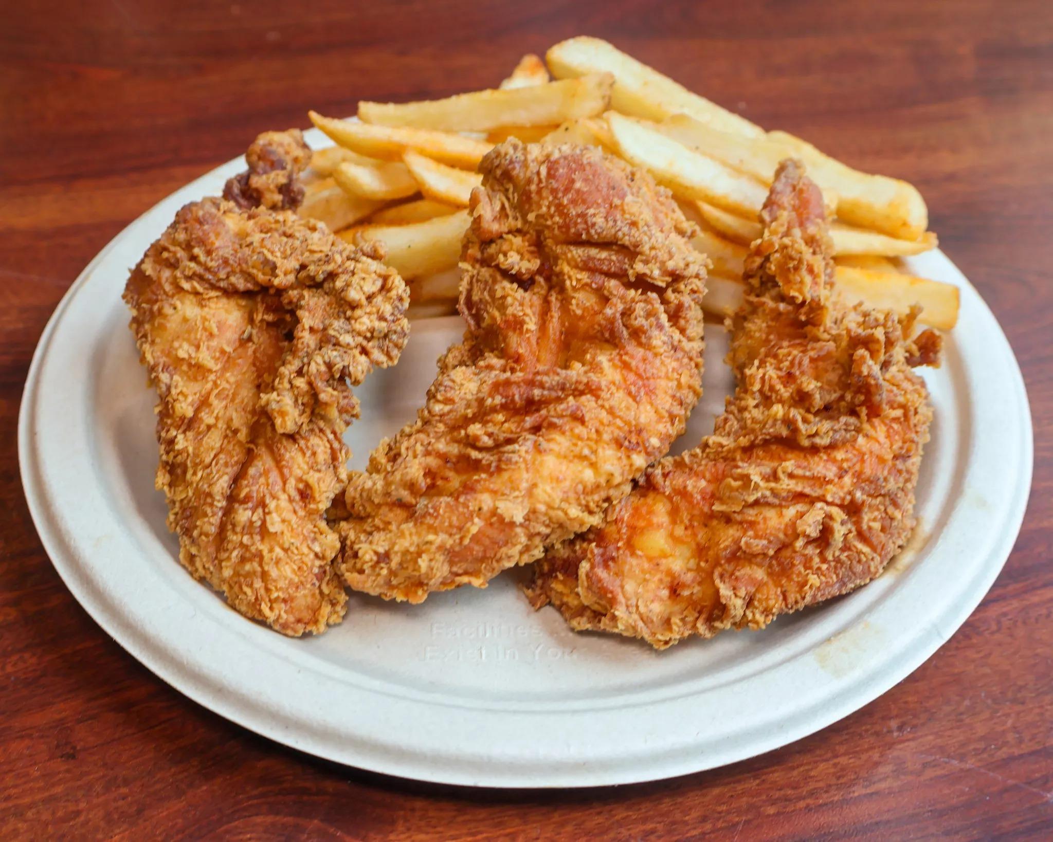 Chicken Tender Combo.