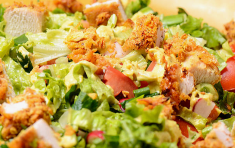 Chicken Salad with Egg.