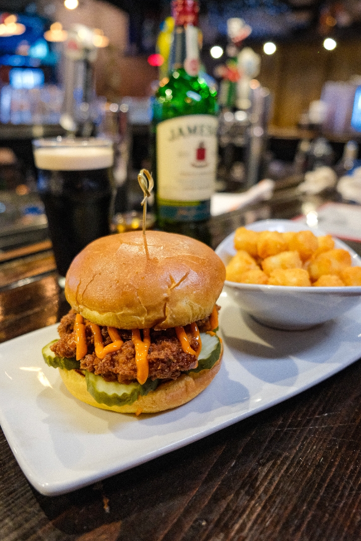 Spicy Chicken Sandwich.