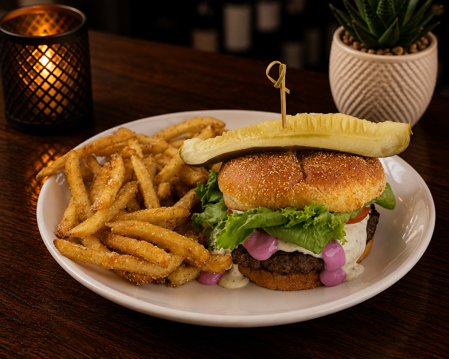 Sweet Brie Burger.