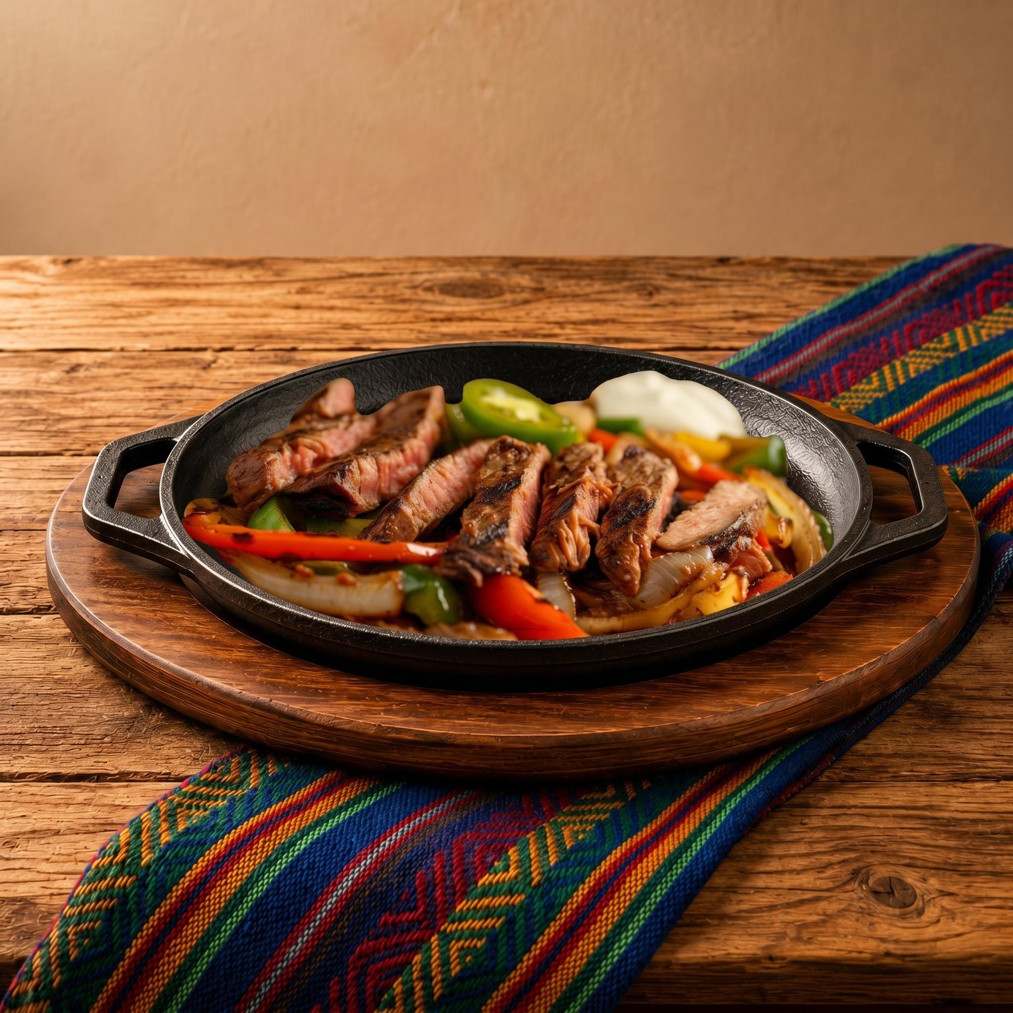 (Large) Steak Fajitas.
