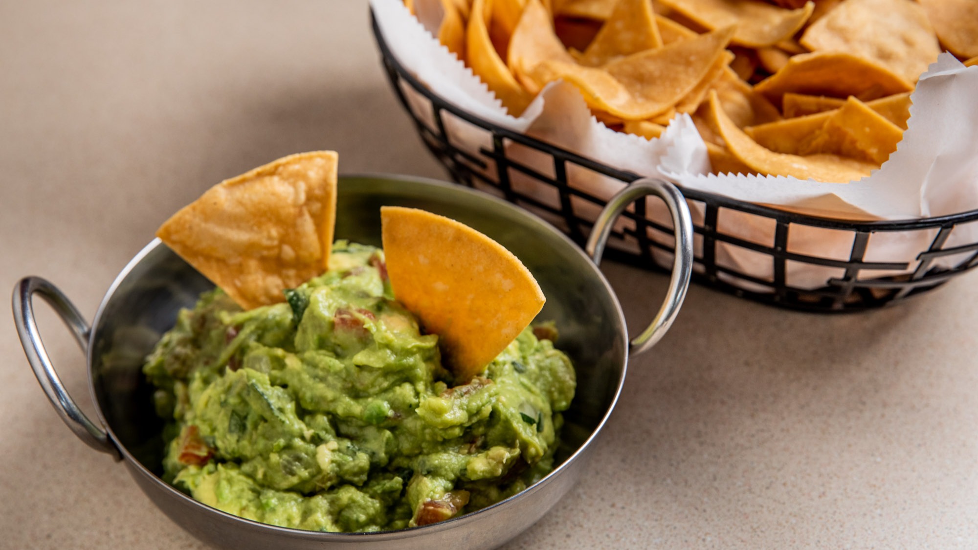 Guacamole with Chips.